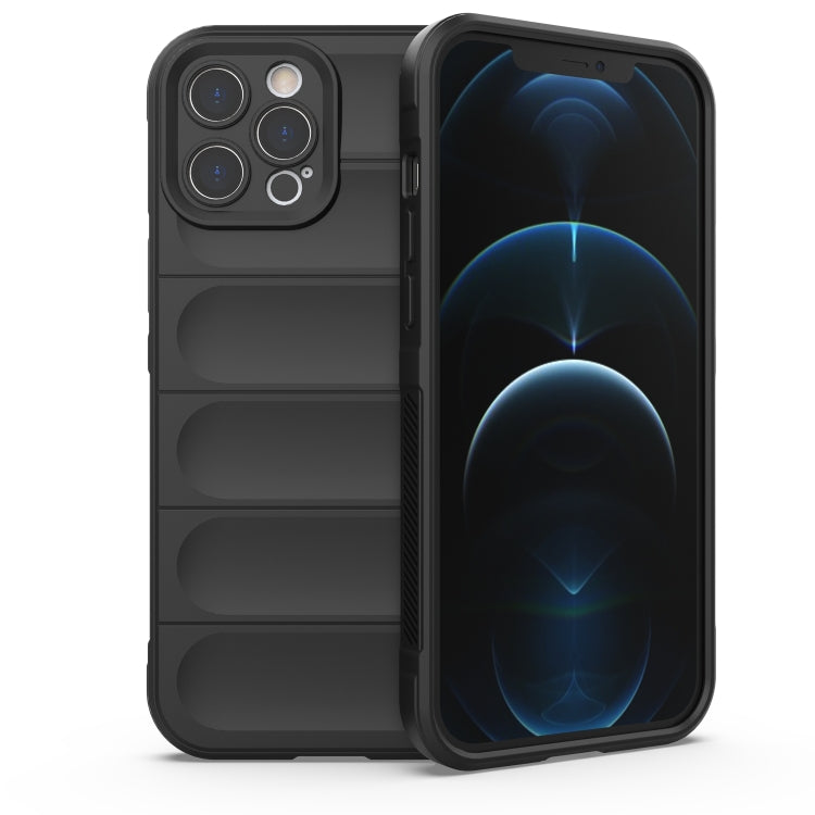 Custodia TPU con flanella per iPhone 12 Pro e 12 Pro Max
