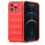 Custodia TPU con flanella per iPhone 12 Pro e 12 Pro Max
