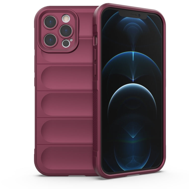 Custodia TPU con flanella per iPhone 12 Pro e 12 Pro Max