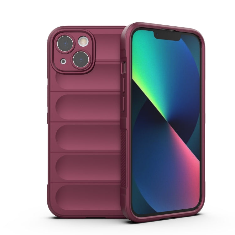 Custodia TPU con flanella per iPhone 13 Pro