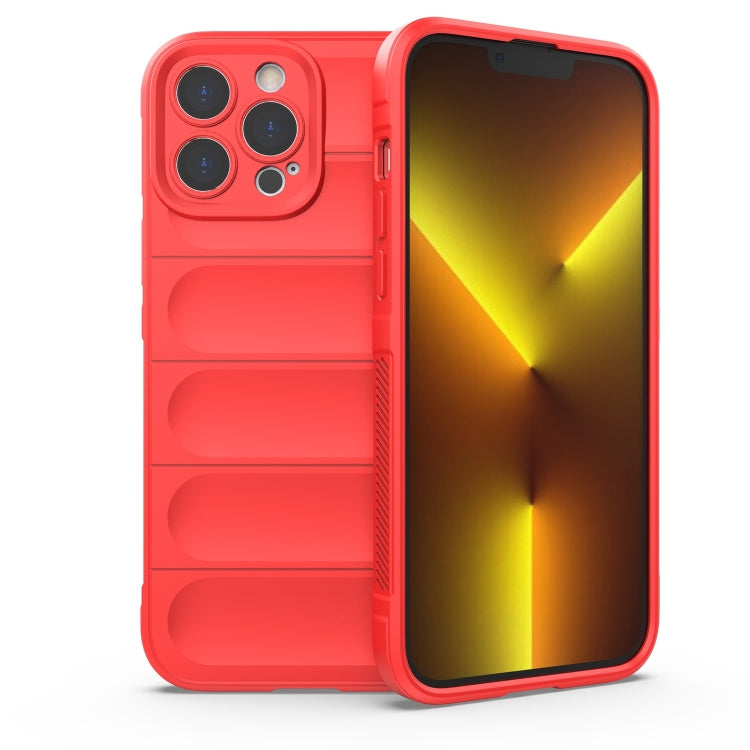 Custodia TPU con flanella per iPhone 13 Pro Max