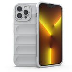 Custodia TPU con flanella per iPhone 13 Pro Max