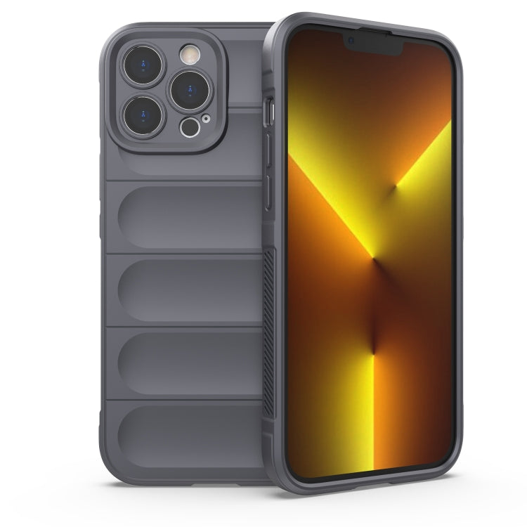 Custodia TPU con flanella per iPhone 13 Pro Max