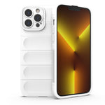 Custodia TPU con flanella per iPhone 13 Pro Max