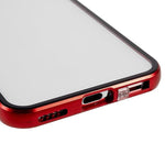 Custodia per telefono in vetro temperato bifacciale magnetico anti-sbirciatina, For Samsung Galaxy S21 5G, For Samsung Galaxy S21+ 5G, For Samsung Galaxy S21 Ultra 5G