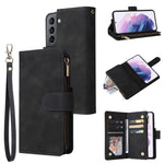 Custodia per cellulare multifunzionale in pelle con portafoglio con cerniera smerigliata, For Samsung Galaxy S22+ 5G, For Samsung Galaxy A03s 166.5mm, For Samsung Galaxy A13 5G, For Samsung Galaxy A33 5G