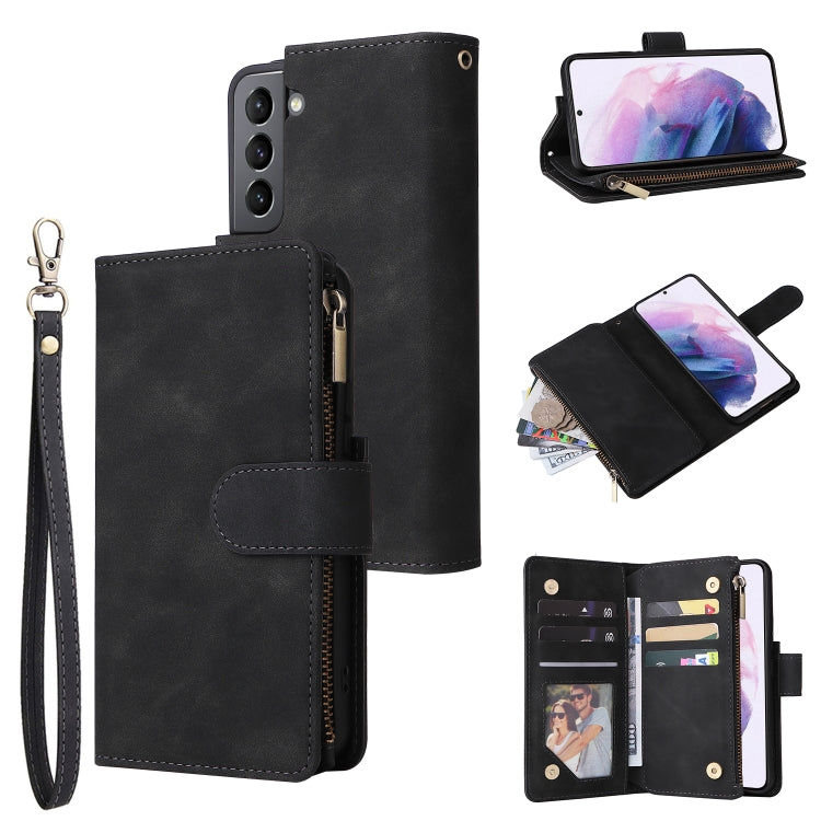 Custodia per cellulare multifunzionale in pelle con portafoglio con cerniera smerigliata, For Samsung Galaxy S22+ 5G, For Samsung Galaxy A03s 166.5mm, For Samsung Galaxy A13 5G, For Samsung Galaxy A33 5G