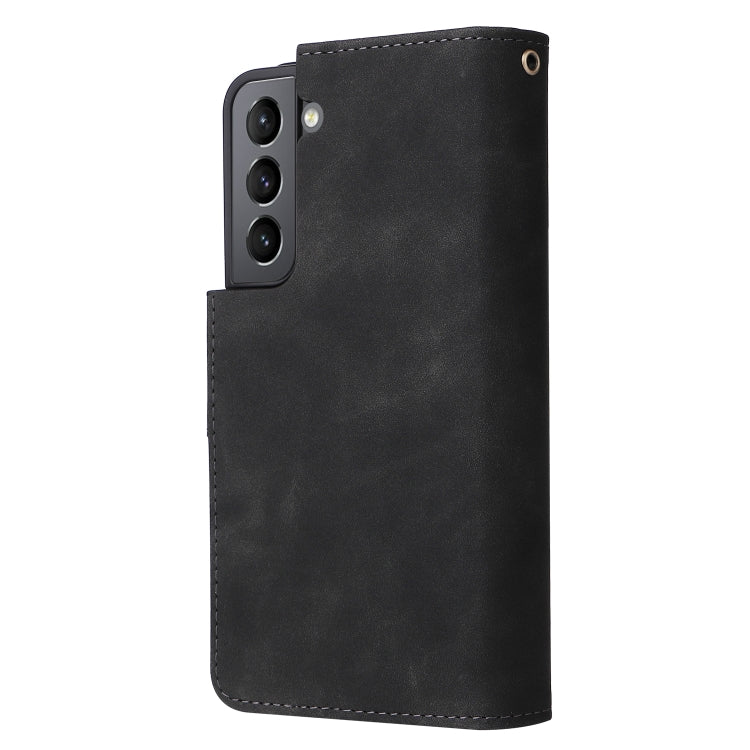 Custodia per cellulare multifunzionale in pelle con portafoglio con cerniera smerigliata, For Samsung Galaxy S22+ 5G, For Samsung Galaxy A03s 166.5mm, For Samsung Galaxy A13 5G, For Samsung Galaxy A33 5G