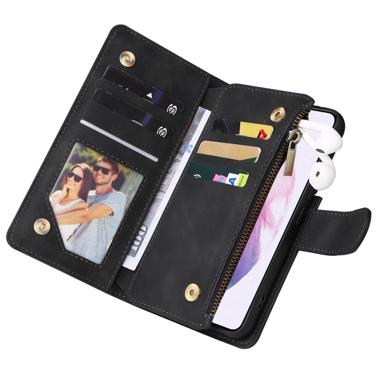 Custodia per cellulare multifunzionale in pelle con portafoglio con cerniera smerigliata, For Samsung Galaxy S22+ 5G, For Samsung Galaxy A03s 166.5mm, For Samsung Galaxy A13 5G, For Samsung Galaxy A33 5G