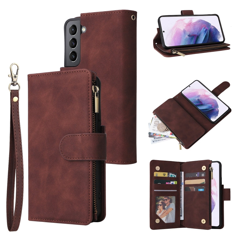 Custodia per cellulare multifunzionale in pelle con portafoglio con cerniera smerigliata, For Samsung Galaxy S22+ 5G, For Samsung Galaxy A03s 166.5mm, For Samsung Galaxy A13 5G, For Samsung Galaxy A33 5G