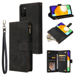 Custodia per cellulare multifunzionale in pelle con portafoglio con cerniera smerigliata, For Samsung Galaxy S22+ 5G, For Samsung Galaxy A03s 166.5mm, For Samsung Galaxy A13 5G, For Samsung Galaxy A33 5G
