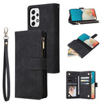 Custodia per cellulare multifunzionale in pelle con portafoglio con cerniera smerigliata, For Samsung Galaxy A53 5G, For Xiaomi Redmi Note 11 Pro China, For Xiaomi Redmi Note 11 China