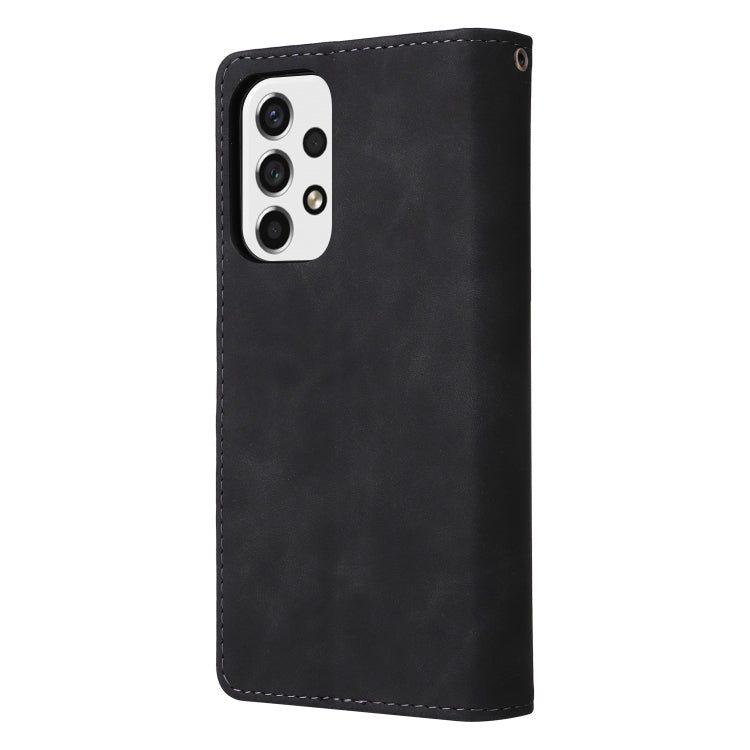 Custodia per cellulare multifunzionale in pelle con portafoglio con cerniera smerigliata, For Samsung Galaxy A53 5G, For Xiaomi Redmi Note 11 Pro China, For Xiaomi Redmi Note 11 China