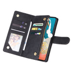 Custodia per cellulare multifunzionale in pelle con portafoglio con cerniera smerigliata, For Samsung Galaxy A53 5G, For Xiaomi Redmi Note 11 Pro China, For Xiaomi Redmi Note 11 China