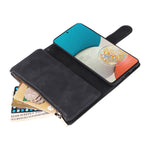 Custodia per cellulare multifunzionale in pelle con portafoglio con cerniera smerigliata, For Samsung Galaxy A53 5G, For Xiaomi Redmi Note 11 Pro China, For Xiaomi Redmi Note 11 China