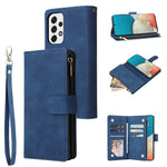 Custodia per cellulare multifunzionale in pelle con portafoglio con cerniera smerigliata, For Samsung Galaxy A53 5G, For Xiaomi Redmi Note 11 Pro China, For Xiaomi Redmi Note 11 China