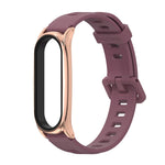 Per Xiaomi Mi Band 6/5/4/3 Mijobs cinturino in silicone con foro piatto, CS Case, GT Case, Plus Case, TF Case