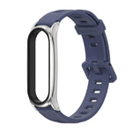 Per Xiaomi Mi Band 6/5/4/3 Mijobs cinturino in silicone con foro piatto, CS Case, GT Case, Plus Case, TF Case