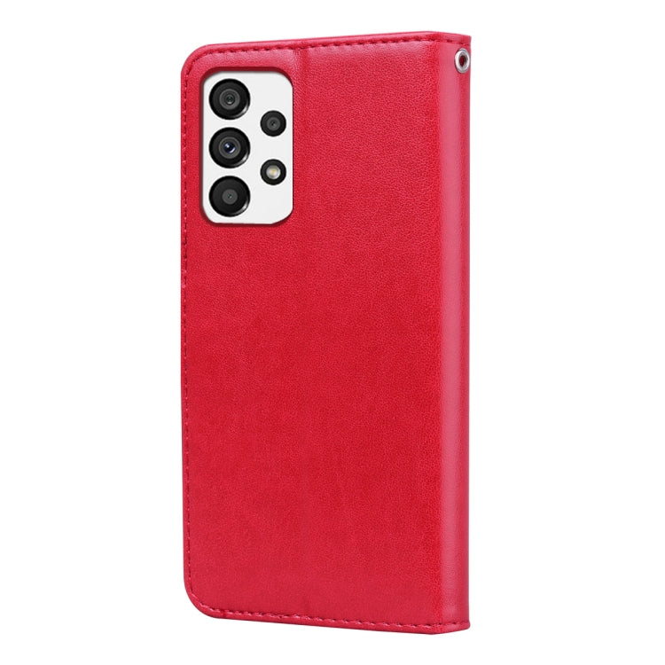 Custodia per telefono in pelle goffrata rosa, For Samsung Galaxy A13 4G, For Samsung Galaxy A23