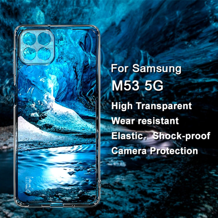 Custodia per telefono in TPU trasparente serie IMAK UX-5, For Samsung Galaxy M53 5G