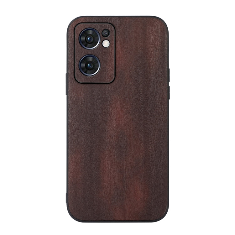 Cassa del telefono dell'unità di elaborazione di struttura della mucca gialla, For OPPO Reno7 5G International Version / Find X5 Lite, For OPPO Reno7 5G Chinese Version, For OPPO Reno7 Pro, For Sony Xperia 1 IV, For Samsung Galaxy M33 5G