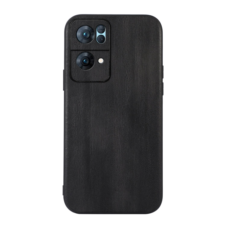 Cassa del telefono dell'unità di elaborazione di struttura della mucca gialla, For OPPO Reno7 5G International Version / Find X5 Lite, For OPPO Reno7 5G Chinese Version, For OPPO Reno7 Pro, For Sony Xperia 1 IV, For Samsung Galaxy M33 5G