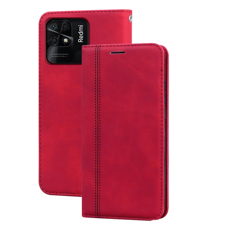 Custodia per telefono in pelle con vibrazione magnetica da lavoro smerigliata, For Xiaomi Redmi 10C, For Huawei nova 8i, For Huawei nova 9, For Honor X8 / X30i
