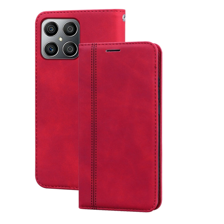 Custodia per telefono in pelle con vibrazione magnetica da lavoro smerigliata, For Xiaomi Redmi 10C, For Huawei nova 8i, For Huawei nova 9, For Honor X8 / X30i