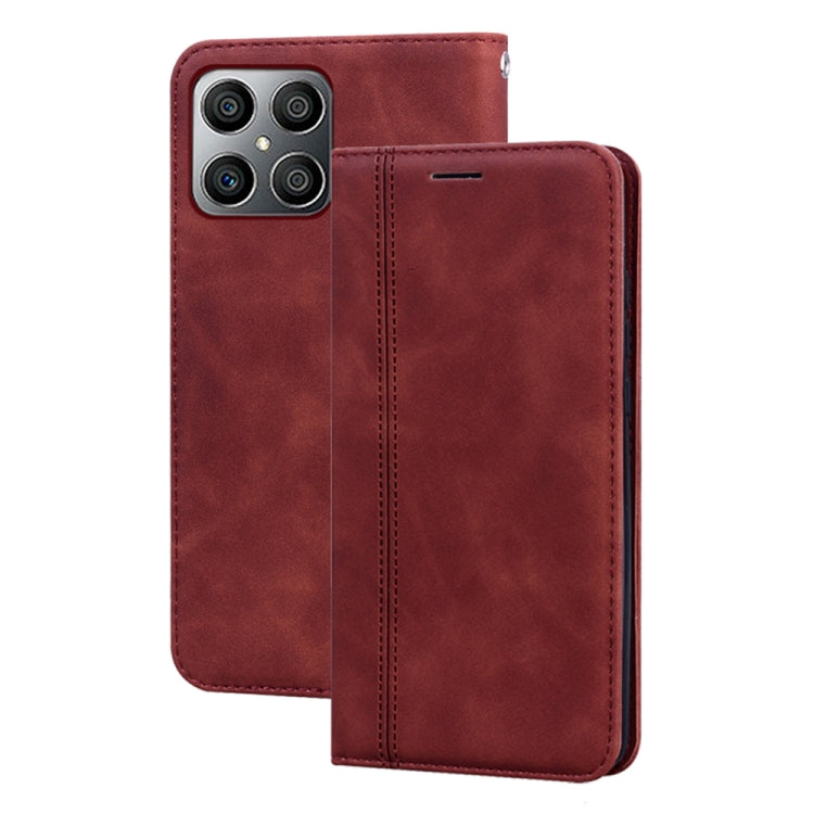 Custodia per telefono in pelle con vibrazione magnetica da lavoro smerigliata, For Xiaomi Redmi 10C, For Huawei nova 8i, For Huawei nova 9, For Honor X8 / X30i