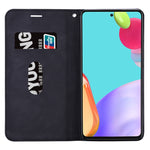 Custodia per telefono in pelle con vibrazione magnetica da lavoro smerigliata, For Samsung Galaxy A13 4G, For Samsung Galaxy A23 / M23 / F23, For Samsung Galaxy S22 Ultra 5G