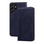Custodia per telefono in pelle con vibrazione magnetica da lavoro smerigliata, For Samsung Galaxy A13 4G, For Samsung Galaxy A23 / M23 / F23, For Samsung Galaxy S22 Ultra 5G