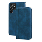 Custodia per telefono in pelle con vibrazione magnetica da lavoro smerigliata, For Samsung Galaxy A13 4G, For Samsung Galaxy A23 / M23 / F23, For Samsung Galaxy S22 Ultra 5G