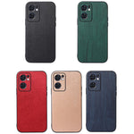 Custodia per telefono in PU con struttura in legno, For OPPO Reno7 5G International Version / Find X5 Lite, For OPPO Reno7 5G Chinese Version, For OPPO Reno7 Pro, For Sony Xperia 1 IV, For Samsung Galaxy M33 5G