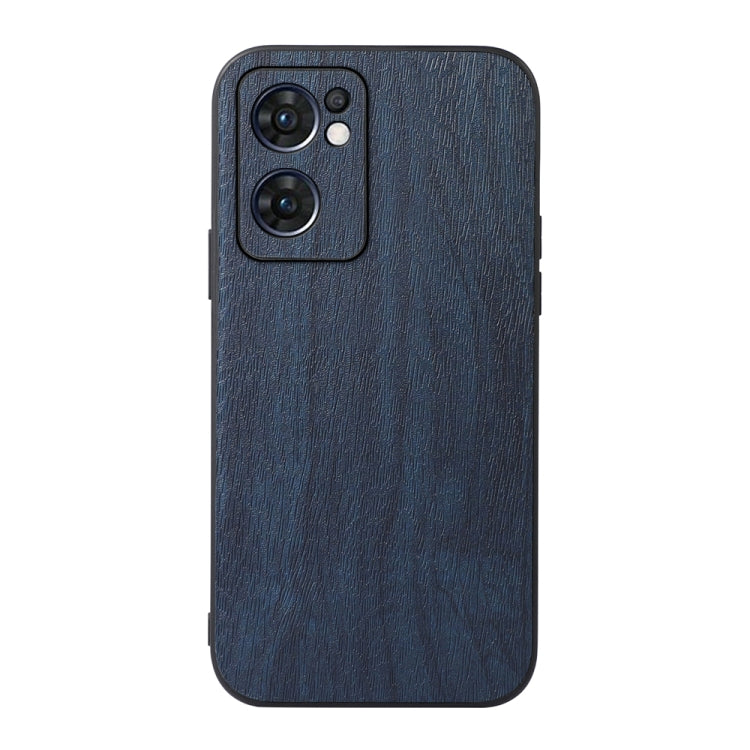 Custodia per telefono in PU con struttura in legno, For OPPO Reno7 5G International Version / Find X5 Lite, For OPPO Reno7 5G Chinese Version, For OPPO Reno7 Pro, For Sony Xperia 1 IV, For Samsung Galaxy M33 5G