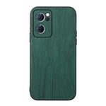 Custodia per telefono in PU con struttura in legno, For OPPO Reno7 5G International Version / Find X5 Lite, For OPPO Reno7 5G Chinese Version, For OPPO Reno7 Pro, For Sony Xperia 1 IV, For Samsung Galaxy M33 5G