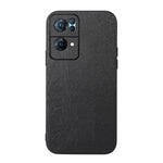 Custodia per telefono in PU con struttura in legno, For OPPO Reno7 5G International Version / Find X5 Lite, For OPPO Reno7 5G Chinese Version, For OPPO Reno7 Pro, For Sony Xperia 1 IV, For Samsung Galaxy M33 5G