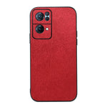 Custodia per telefono in PU con struttura in legno, For OPPO Reno7 5G International Version / Find X5 Lite, For OPPO Reno7 5G Chinese Version, For OPPO Reno7 Pro, For Sony Xperia 1 IV, For Samsung Galaxy M33 5G
