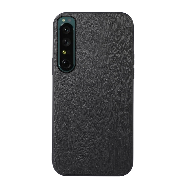 Custodia per telefono in PU con struttura in legno, For OPPO Reno7 5G International Version / Find X5 Lite, For OPPO Reno7 5G Chinese Version, For OPPO Reno7 Pro, For Sony Xperia 1 IV, For Samsung Galaxy M33 5G
