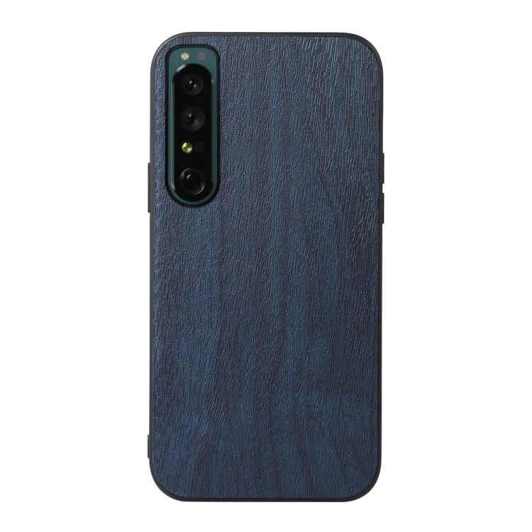 Custodia per telefono in PU con struttura in legno, For OPPO Reno7 5G International Version / Find X5 Lite, For OPPO Reno7 5G Chinese Version, For OPPO Reno7 Pro, For Sony Xperia 1 IV, For Samsung Galaxy M33 5G