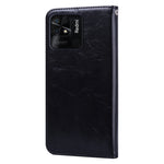 Custodia per telefono in pelle con texture in cera d'olio, For Xiaomi Redmi 10C, For Huawei nova 8i, For Huawei nova 9, For Honor X8 / X30i, For Samsung Galaxy A13 4G, For Samsung Galaxy A23 / M23 / F23