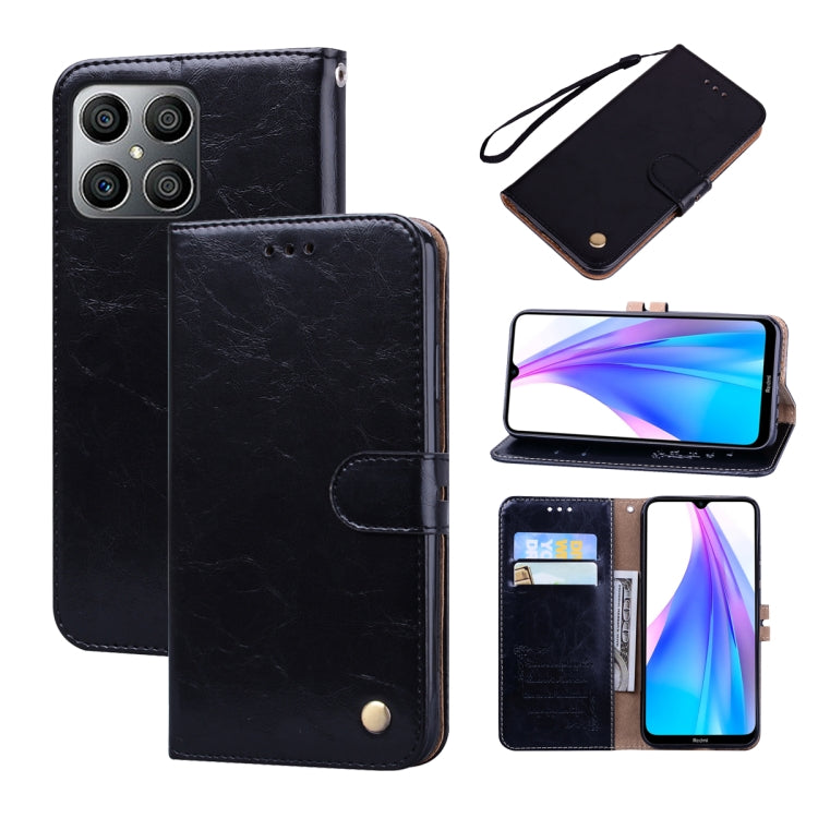 Custodia per telefono in pelle con texture in cera d'olio, For Xiaomi Redmi 10C, For Huawei nova 8i, For Huawei nova 9, For Honor X8 / X30i, For Samsung Galaxy A13 4G, For Samsung Galaxy A23 / M23 / F23