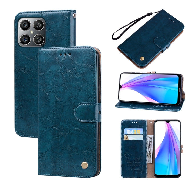 Custodia per telefono in pelle con texture in cera d'olio, For Xiaomi Redmi 10C, For Huawei nova 8i, For Huawei nova 9, For Honor X8 / X30i, For Samsung Galaxy A13 4G, For Samsung Galaxy A23 / M23 / F23