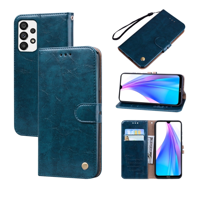 Custodia per telefono in pelle con texture in cera d'olio, For Xiaomi Redmi 10C, For Huawei nova 8i, For Huawei nova 9, For Honor X8 / X30i, For Samsung Galaxy A13 4G, For Samsung Galaxy A23 / M23 / F23