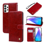 Custodia per telefono in pelle con texture in cera d'olio, For Xiaomi Redmi 10C, For Huawei nova 8i, For Huawei nova 9, For Honor X8 / X30i, For Samsung Galaxy A13 4G, For Samsung Galaxy A23 / M23 / F23