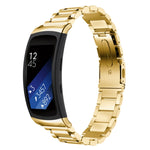 Cinturino Orologio Tre Perle In Acciaio, For Galaxy Gear Fit 2 & R360