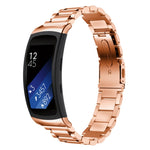 Cinturino Orologio Tre Perle In Acciaio, For Galaxy Gear Fit 2 & R360