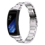 Cinturino Orologio Tre Perle In Acciaio, For Galaxy Gear Fit 2 & R360
