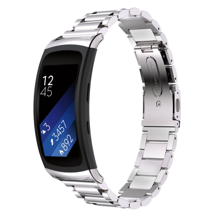 Cinturino Orologio Tre Perle In Acciaio, For Galaxy Gear Fit 2 & R360