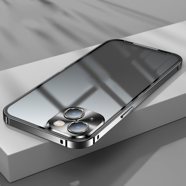 Custodia per telefono in metallo satinato, For iPhone 13, For iPhone 13 Pro, For iPhone 13 Pro Max, For iPhone 12, For iPhone 12 Pro, For iPhone 12 Pro Max