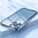 Custodia in metallo satinato per iPhone 13 Pro Max
